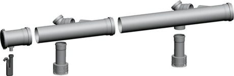 Wolf Grundbausatz DN110/160 raumluftabhängig, für CGB-75/100, 2651310
