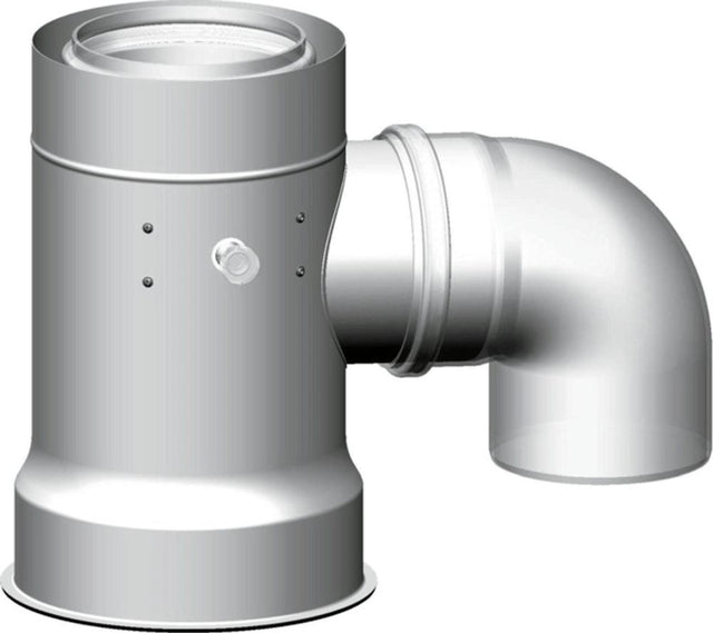 Wolf Adapter 2xDN160 auf DN160/225 für raumluftunabhängigen Betrieb MGK-2, 2651332