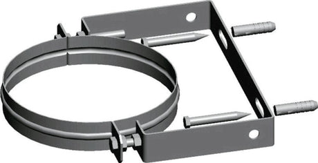 Wolf Wandhalterung DN160 verstellbar aus Edelstahl, 2651537