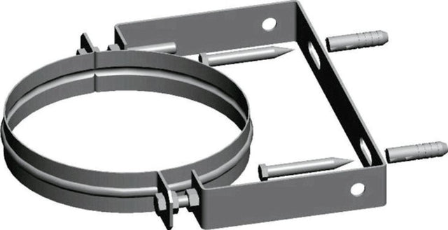 Wolf Wandhalterung DN160 verstellbar aus Edelstahl, 2651537