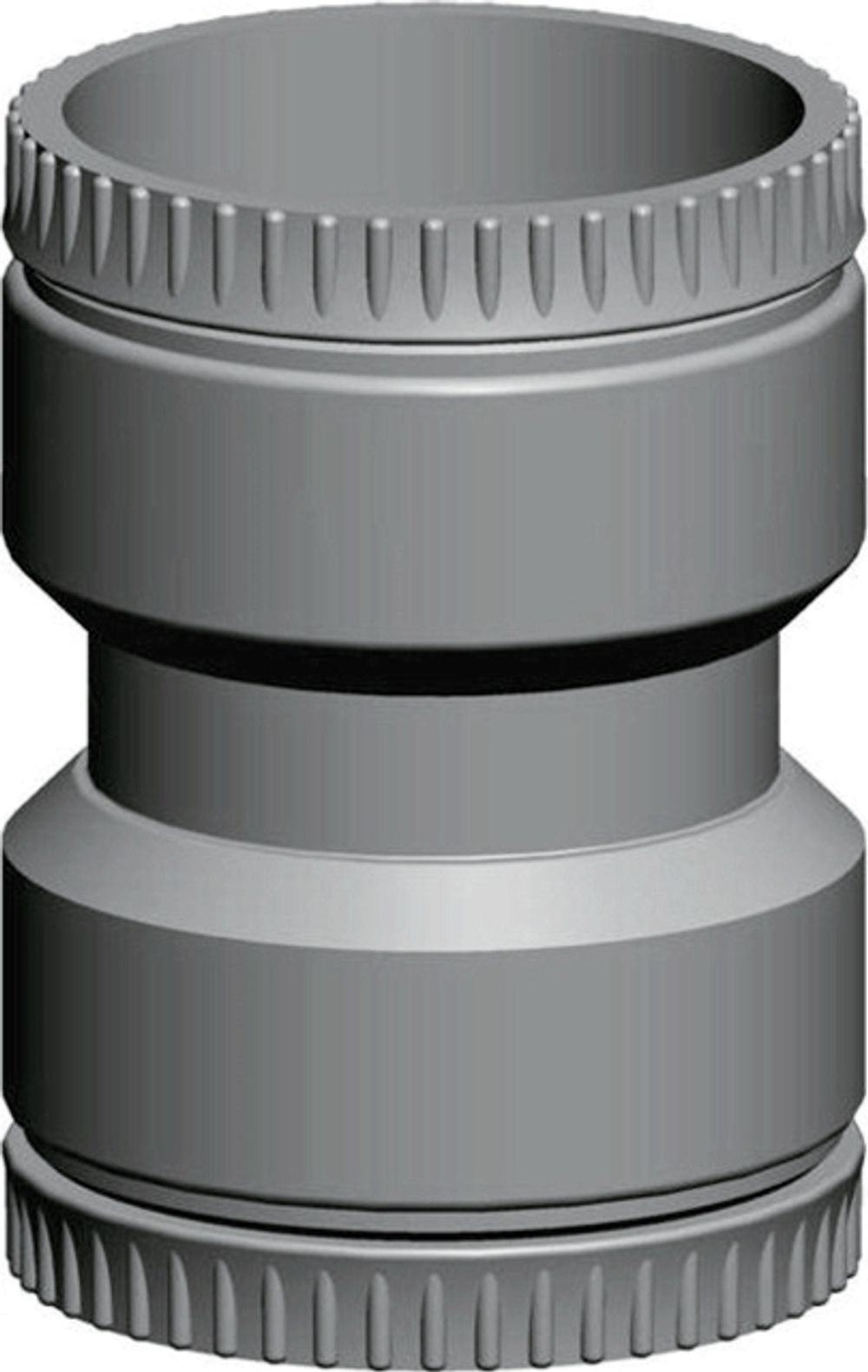 Wolf Verbindungsstück DN83 Kupplung für 2 flexible Rohre, 2651576