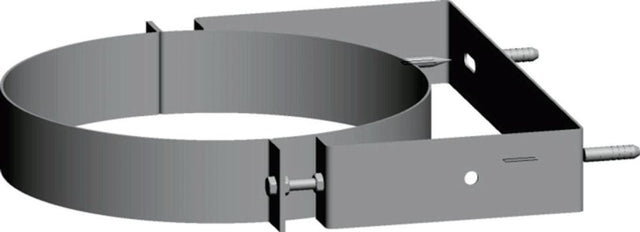 Wolf Wandhalterung DN125 verstellbar aus Edelstahl, 2651662