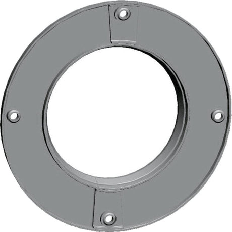 Wolf Rosette DN100 Innenwand, rund zweiteilig, weiß, aus PP, 2651736