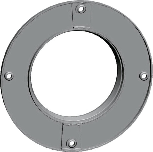 Wolf Rosette DN100 Innenwand, rund zweiteilig, weiß, aus PP, 2651736