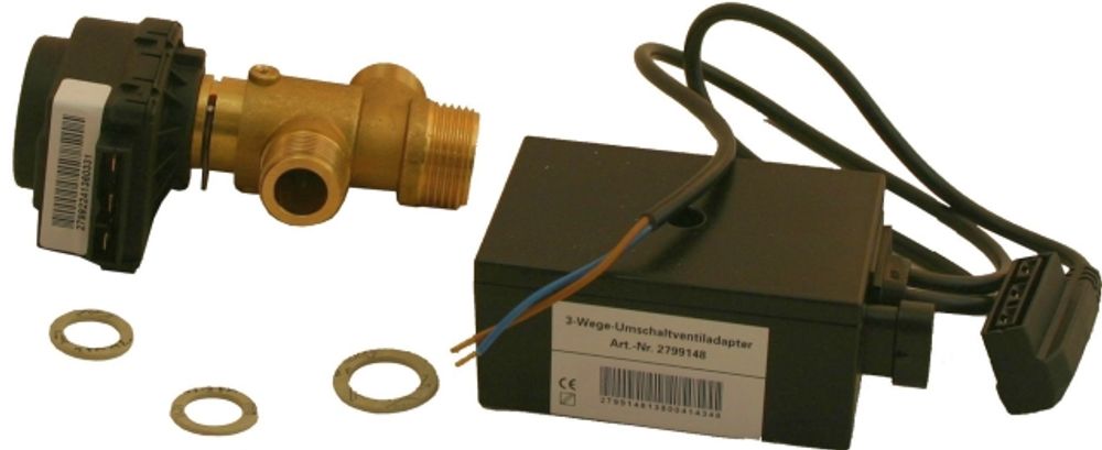 Wolf Dreiwegeventil mit Adapterplatine für GG/GU-2/GB, 8601950