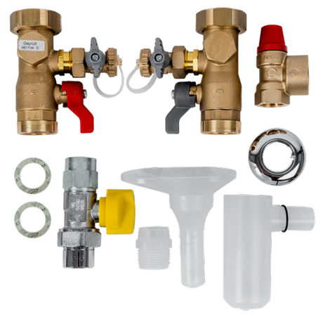 Wolf Anschluss-Set Aufputz für CGB-2-38/55, 8616330