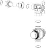Wolf Rücklaufeinschichtset für BSP/FWS-2, 8616505