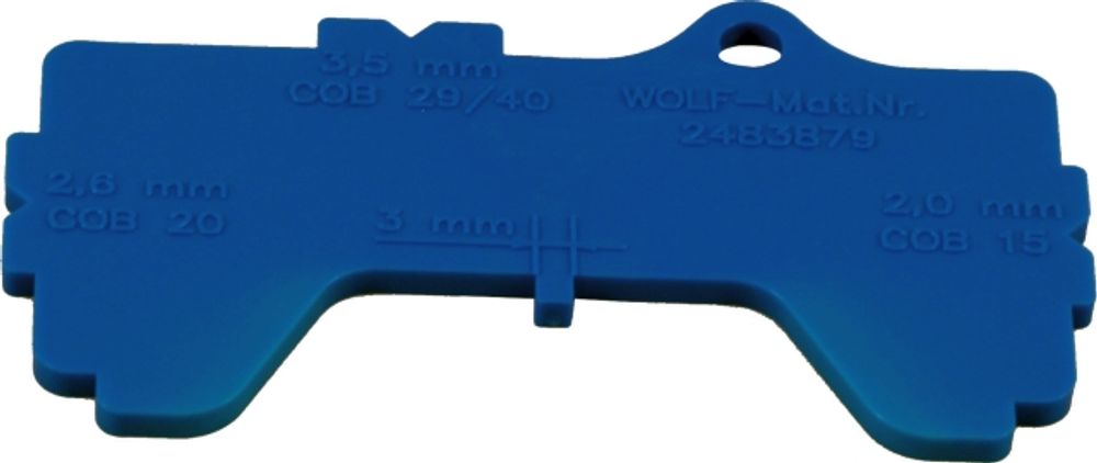 Wolf Brennereinstelllehre für COB, 248387999