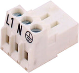 Wolf Gegenstecker 3-polig weiß für CGU-2/CGU-2K, 279407199