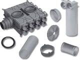 Wolf Zubehörpaket Rohbau 200m Schlauch 63/52, für CWL, 2577412Z12