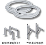 Wolf Paket Kältemittelleitung 10x1+16x1 25m Rolle,Bodenkonsole, für BWL-1S(B), 2071805Z01