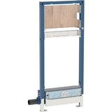 Geberit Duofix Element für Dusche, 130 cm, mit Wandablauf, Wandarmatur Unterputz, für Estrichhöhe am Einlauf 90–200 mm, 111.580.00.1