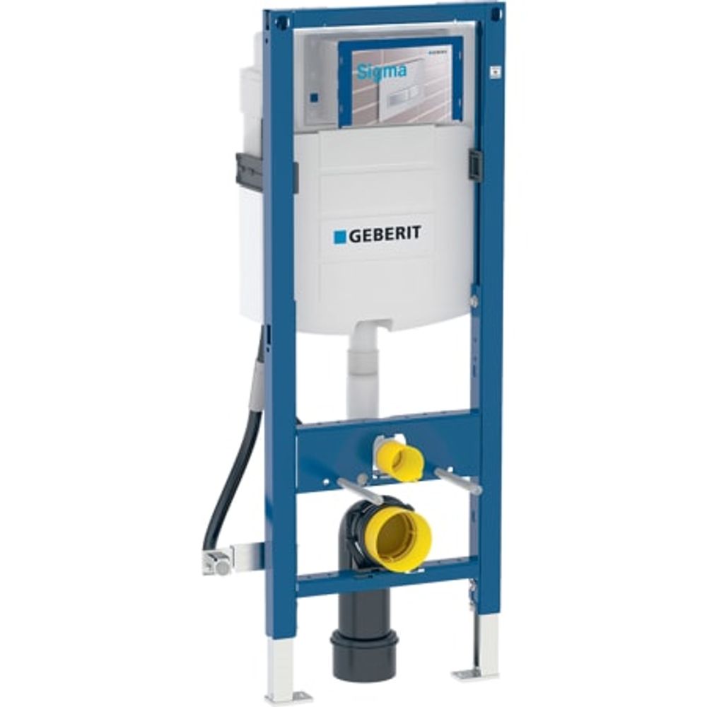 Geberit Duofix Element für Wand-WC, 112 cm, mit Sigma UP-Spülkasten 12 cm, barrierefrei, 111.350.00.5