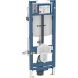 Geberit Duofix Element für Wand-WC, 112 cm, mit Sigma UP-Spülkasten 12 cm, barrierefrei, WC höhenverstellbar, 111.396.00.5
