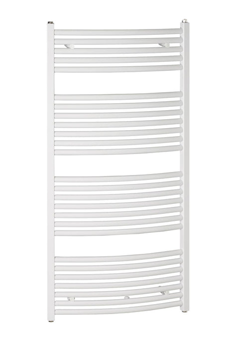 Zehnder Badheizkörper Zeno Bow, 788x495 mm (HxL), Seitenanschluss, gebogen, ZNT-080-050, ZZ300150B100000
