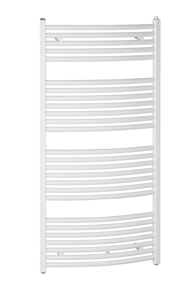 Zehnder Badheizkörper Zeno Bow, 788x495 mm (HxL), Seitenanschluss, gebogen, ZNT-080-050, ZZ300150B100000