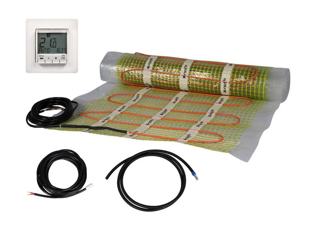 Kermi x-net +e11 Komplettset 3,0 m2 Heizmatte 450 W mit Regler, SEMDK230045030