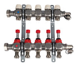 Kermi x-net Verteiler 1'' Komfort-11 für 11 Kreise, Baulänge 620 mm, SFVT1101000