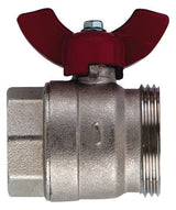 Kermi Einzel-Kugelhahn 1'' AG x 3/4'' IG, SFVZHKHE101