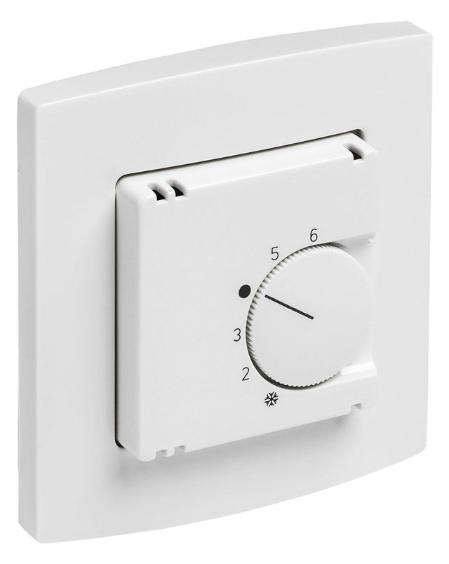 Kermi x-net Unterputzregler 230 V, Raumtemperatur-Regler mit Drehrad Unterputz, SFEER003230