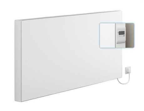 Kermi x-therm +e Elektroheizkörper, Plan 600x1200 mm, 2000 Watt, Regler links, mit Stecker, P1E2106012019DK