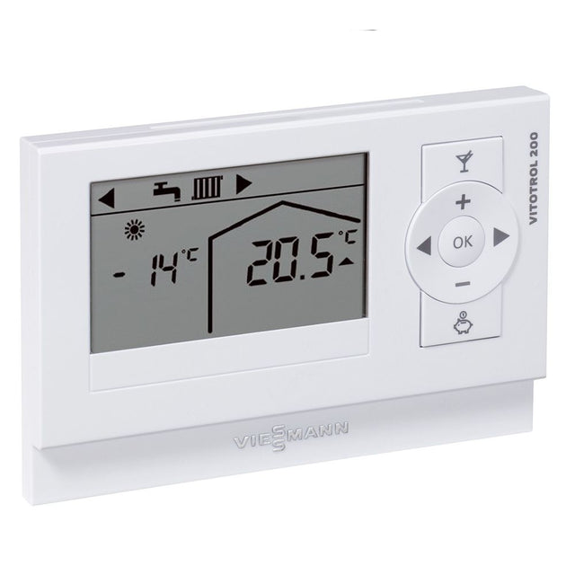 Viessmann Vitotrol 200-A, zur Einstellung für einen Heizkreis, Z008341