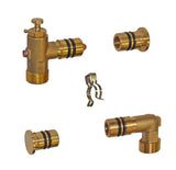 Remeha  Feld-Anschlussset C 250 V/H, mit Entlüfter für 1 Kollektorfeld, 7644352