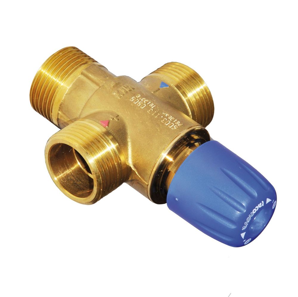 Remeha  Therm. Brauchwassermischer, EG78, G1-R 3/4, Regelbereich 38-65 C, 89807767