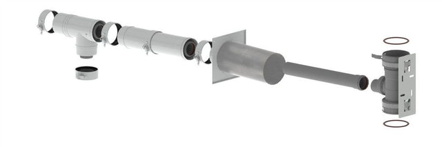 Remeha  PPS-Grundbausatz RUM1, Verbindungsstück Kessel-Schacht 60/100, M82110