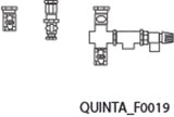Remeha  Anschlussset AP, für Quinta Ace 45, M664416