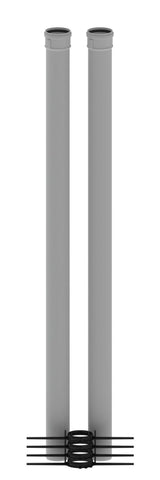 Remeha  Abgasrohr PPS Verpackungseinheit, VE 7 (2x2m) DN 80, M89118
