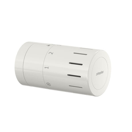 Flamco Design-Thermostatkopf TC-D1 weiß M30 x 1,5 mit Nullstellung, F35320
