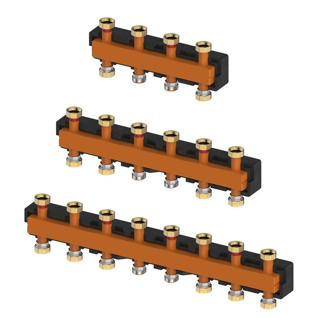 Flamco Verteilerbalken 2-fach, bis 3 Heizkreise, bis 70 KW, M66301.2