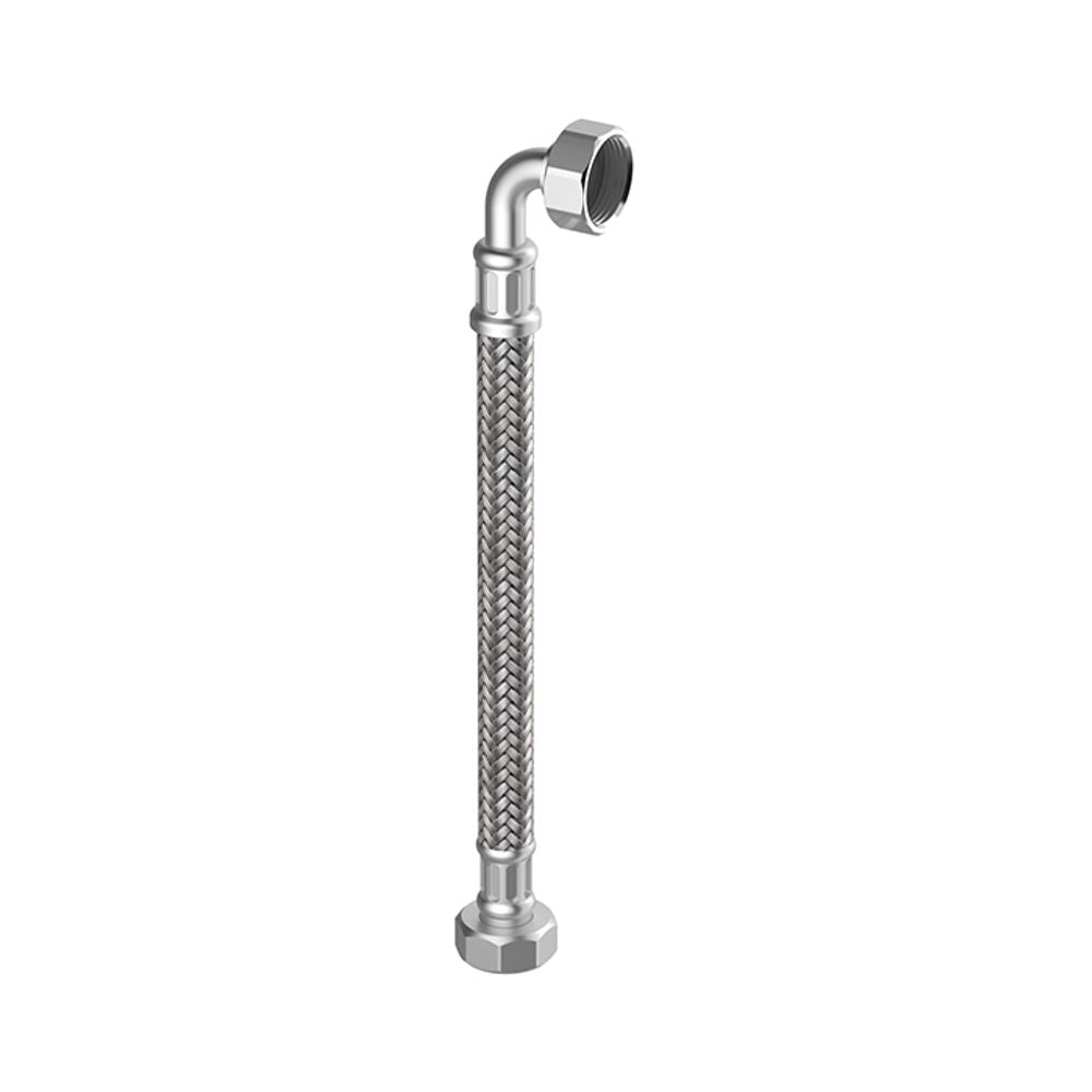 Flamco Meiflex Panzerschlauch Heizung 1 Zoll IG x 1" Bogen, 300 mm, M4327.0234.30