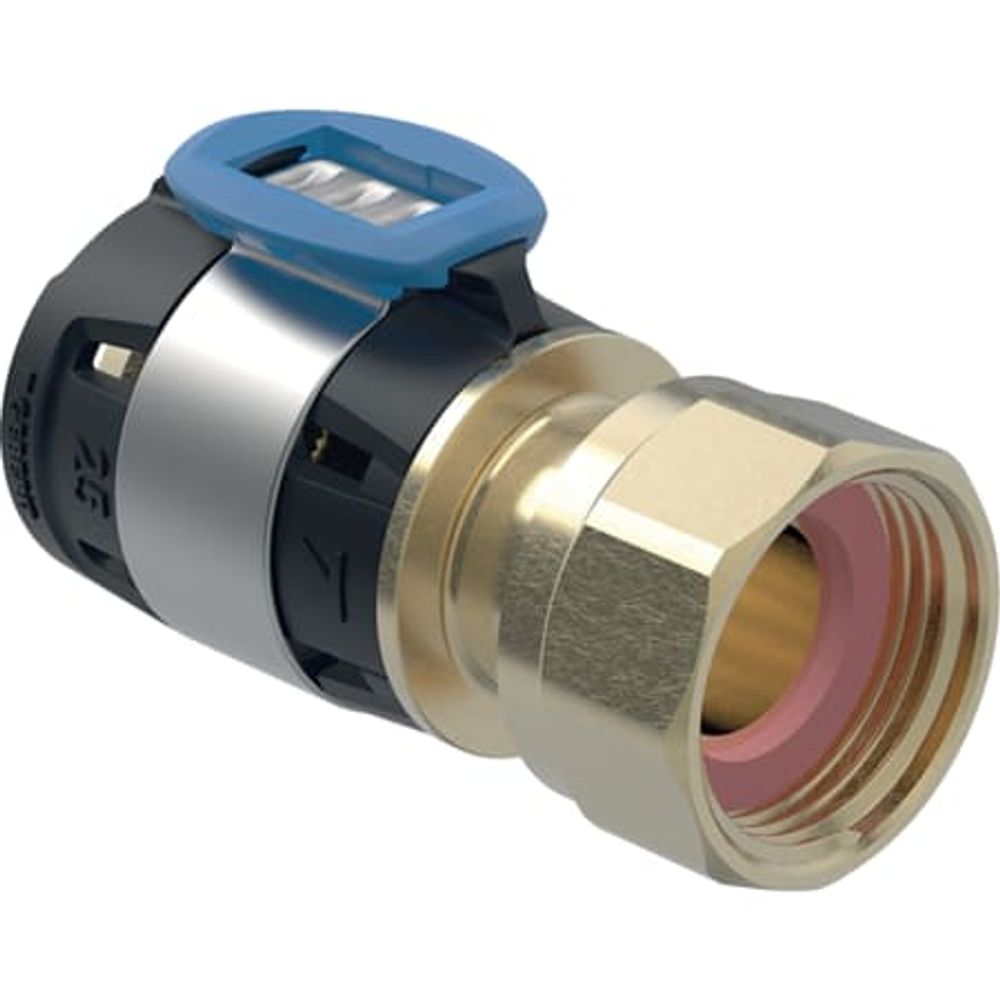 Geberit FlowFit Übergang mit Überwurfmutter,  DN 40 / 50,  dø 50 mm, 620.645.00.1