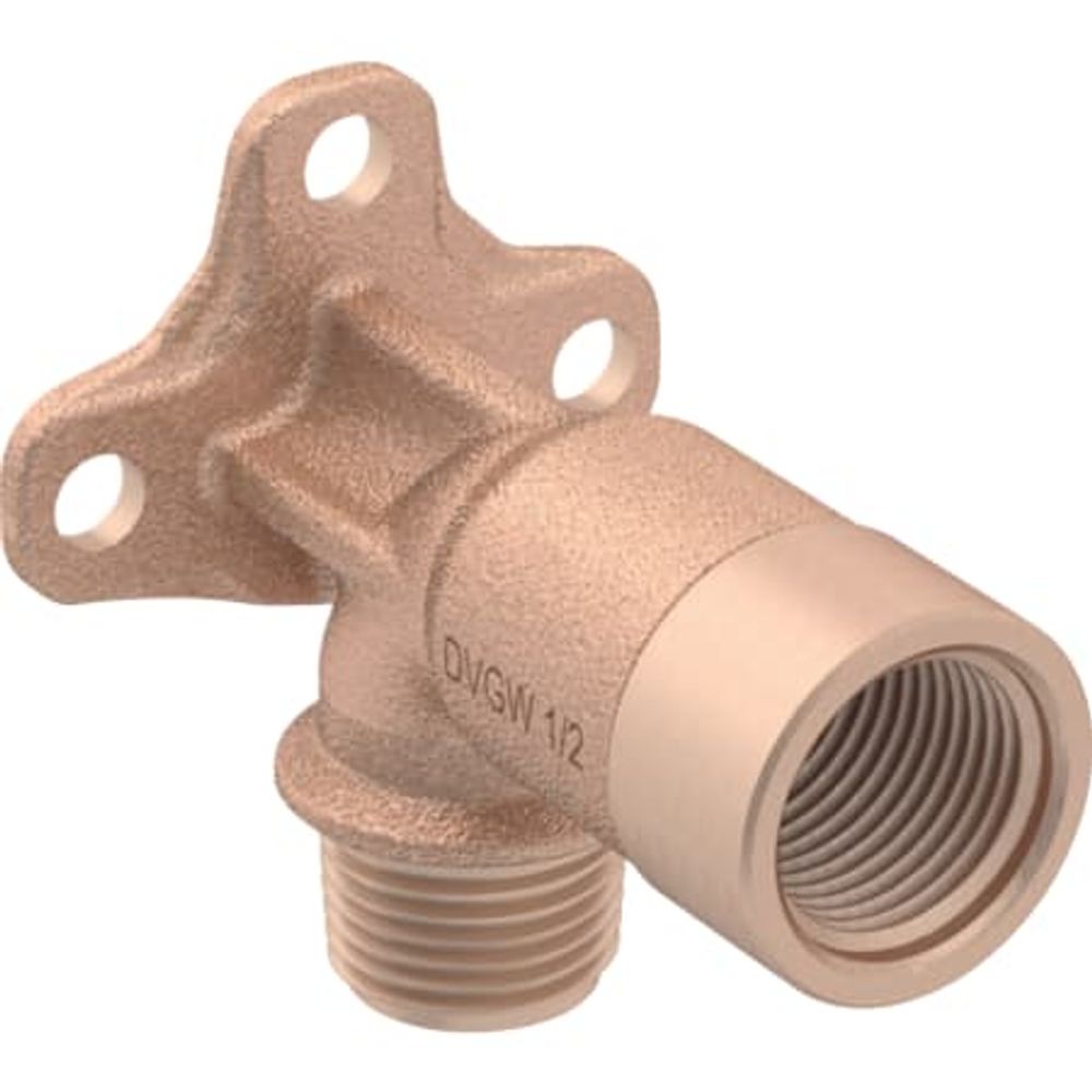 Geberit Mapress Anschlusswinkel 90° mit Außengewinde MF 1/2",  DN 15,  RMF 1/2, 602.299.00.1