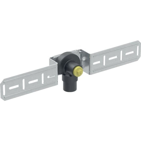 Geberit FlowFit Anschlusswinkel 90° vormontiert, einfach, abgesetzt, gedämmt,  DN 12, 619.630.00.1