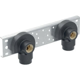 Geberit Mapress Anschlusswinkel 90° mit Außengewinde MF 1/2", vormontiert, zweifach,  AD 10, 632.863.00.2