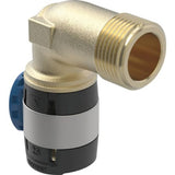 Geberit FlowFit Übergangsbogen 90° mit Außengewinde, lang,  DN 20,  dø 25 mm, 620.526.00.1