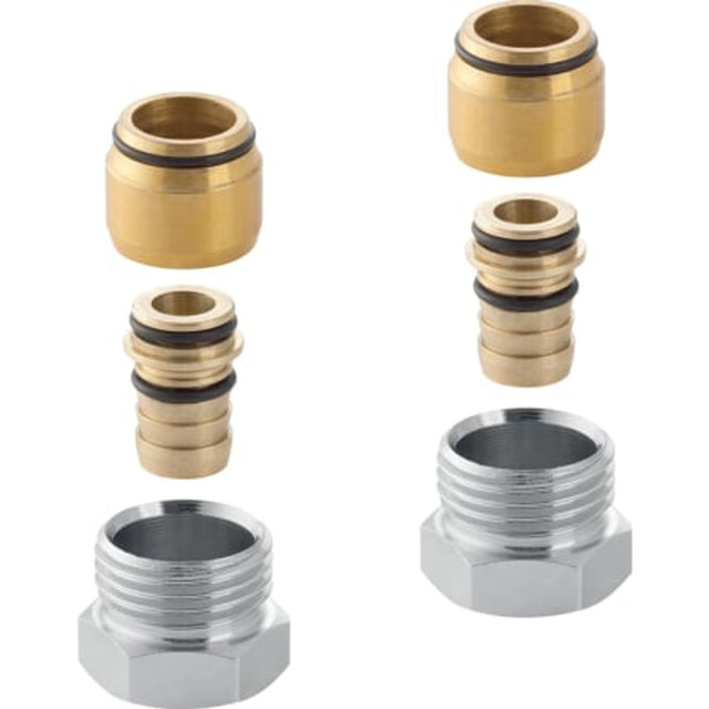 Geberit FlowFit Set Anschlussverschraubungen mit Außengewinde, 619.267.22.1