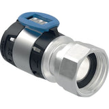 Geberit FlowFit Anschluss gerade, mit Überwurfmutter,  DN 20, 619.492.22.1