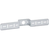 Geberit FlowFit Montageplatte abgesetzt, einfach, 601.733.00.1