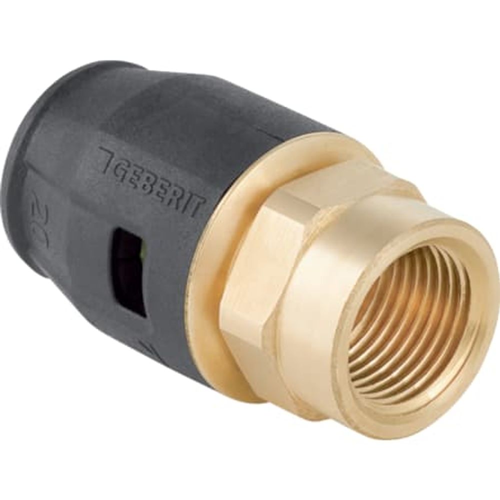 Geberit PushFit Übergang mit Innengewinde,  DN 20 / 25,  dø 25 mm, 652.563.00.1