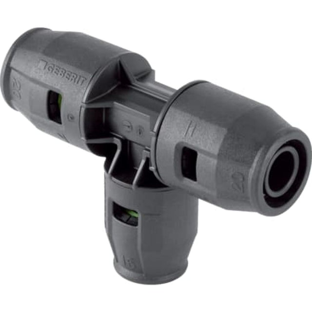 Geberit PushFit T-Stück reduziert,  DN 15 / 12 / 12, 651.314.00.1