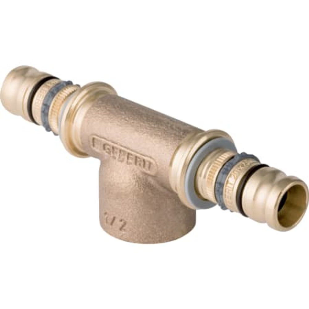 Geberit Mepla T-Stück mit Innengewinde,  DN 25 / 20 / 25,  dø 32 mm, 604.362.00.5
