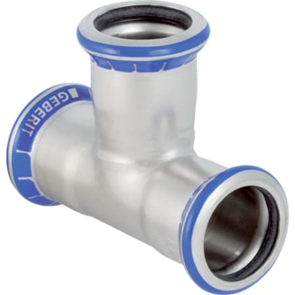 Geberit Mapress Edelstahl T-Stück egal,  DN 32, 31006