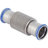 Geberit Mapress Edelstahl Axialkompensator mit Pressmuffen,  DN 20, 33934