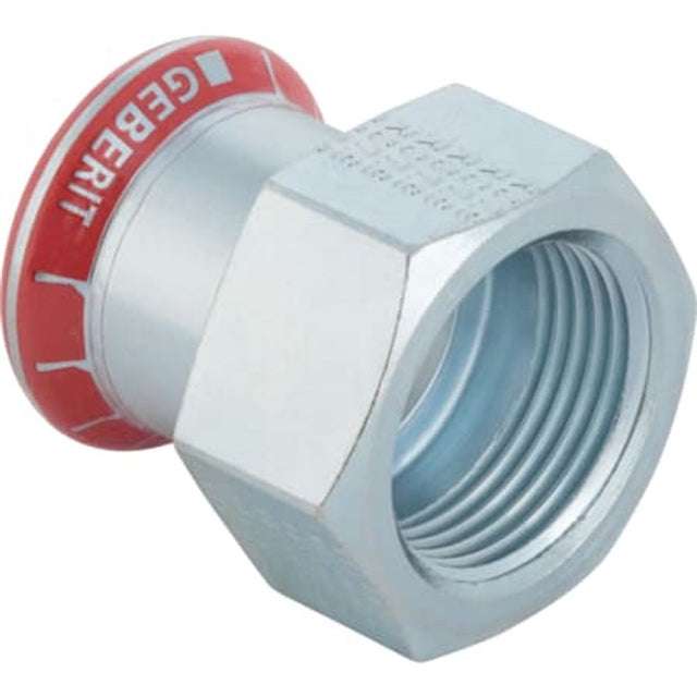 Geberit Mapress C-Stahl Übergang mit Innengewinde,  DN 32 / 20,  dø 35 mm,  Rp 3/4, 21810