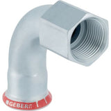 Geberit Mapress C-Stahl Übergangsbogen 90° mit Innengewinde,  DN 40, 20561