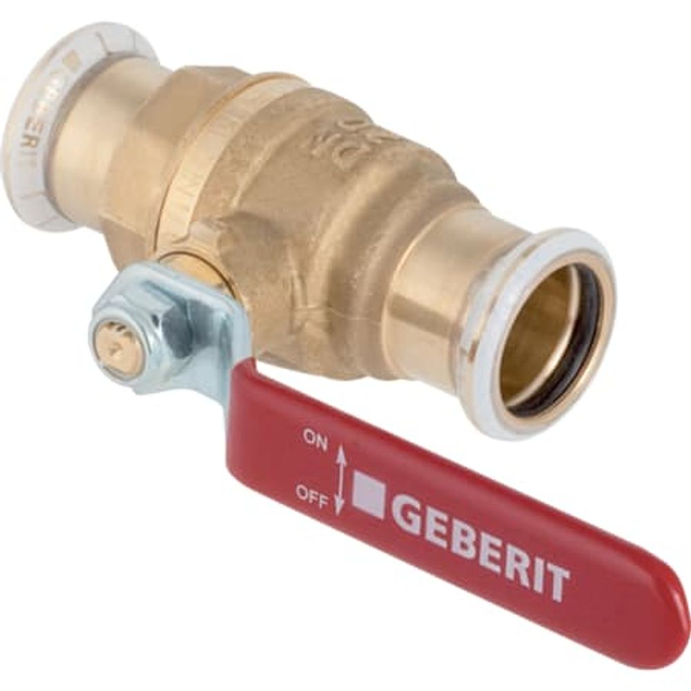 Geberit Mapress Kugelhahn NPW mit Betätigungshebel,  DN 32, 94926